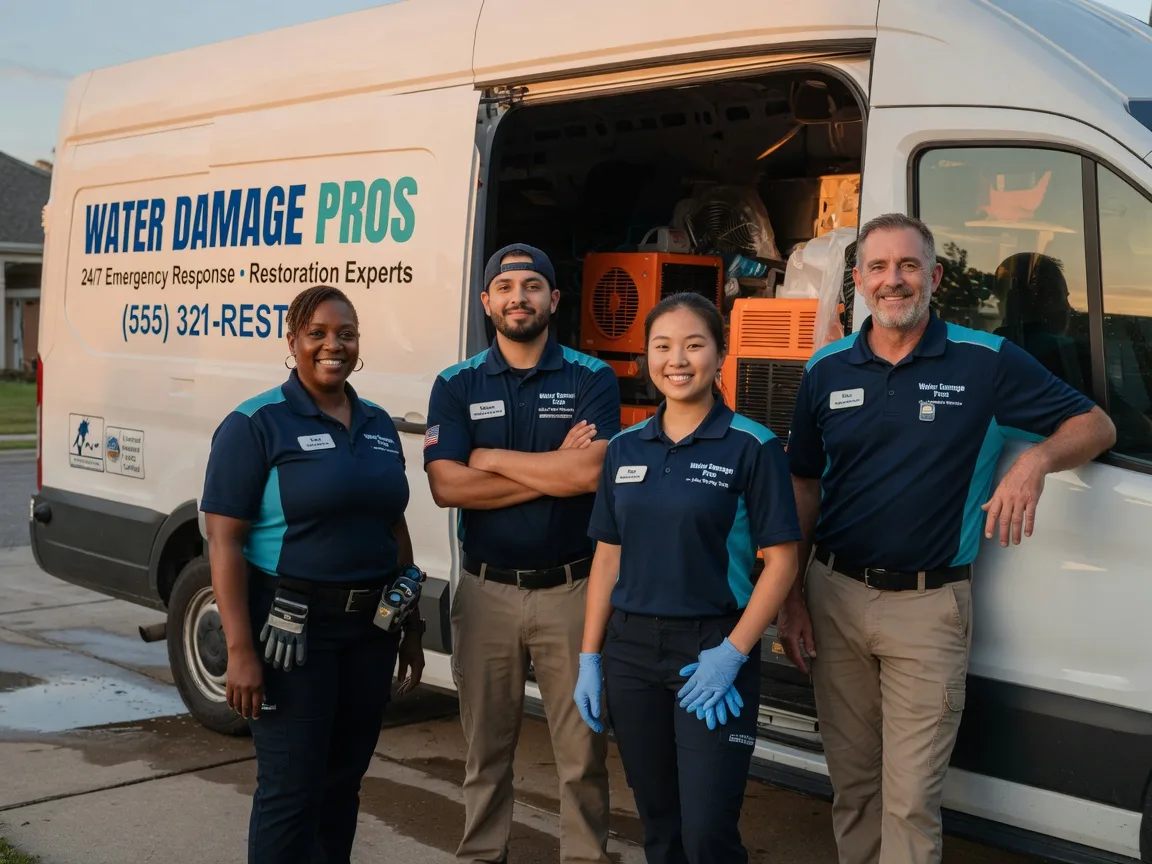Water Damage Restoration company in Florien, LA